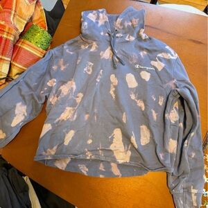 Champion purple tie-dye hoodie - women’s XL